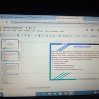 Slides  presentation 