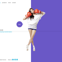 Stay Chic (Web layout)