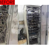 OUTLOOK OF STANDING RACK REVAMPING (BEFORE AND AFTER)