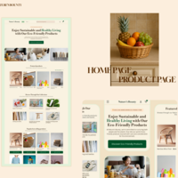 UI Design Eco Friendly website