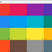 Create pallete page