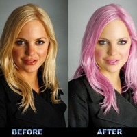 Photo Retouching - Hair colorization