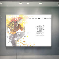 Lakme Fashion Week Illustration