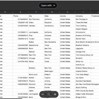 Lead Generation CSV file from Apollo.io