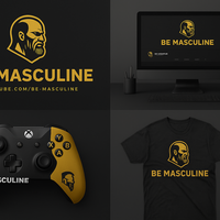 Brand Identity of "Be Masculine" Project. 1
