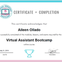 Proof of Certification 