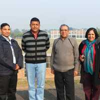 At Cricketer Sehwag's School