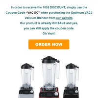 New Launch Sale Email Marketing