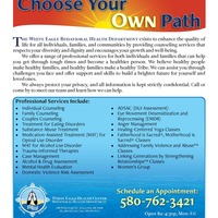 White Eagle Behavioral Health Dept brochure pg1