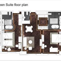 Floor plan rendering 