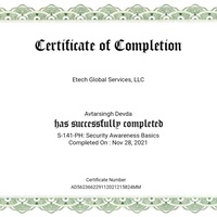 S-141-PH: Security Awareness Basics