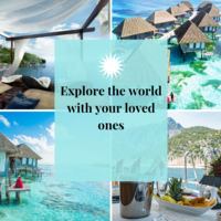 Destination images matching a family travel blog.
