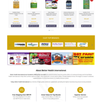 Magento2: www.betterhealthinternational.com