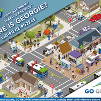 Puzzle box Illustration for Go George