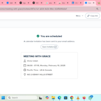 appointment setting using calendly
