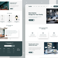 Interior Landing Page Explore