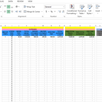An Excel for commission basis of some client online.