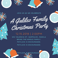 Invite for Christmas party