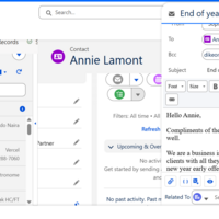 Cold Email outreach to a Lead