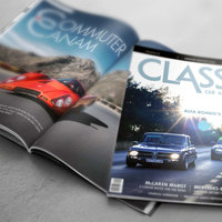 Classic Car Magazine Africa layout and design