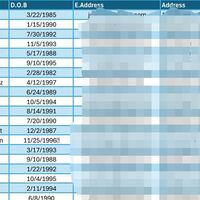 General Data Entry