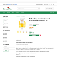 NaturalSkin - Product page