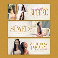 Website banner design