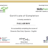 DataEntry Certification