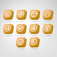 Icons Set For Pets Service App