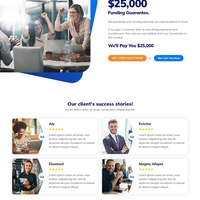 landing page