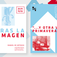 Propuesta de posters promocionales de muestras de arte