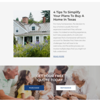 Journey Lending Email Newsletter