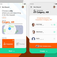 CRM Mobile UX/UI