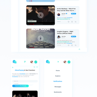 Video Feeder UI/UX Design