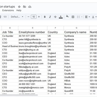 Lead generation sample