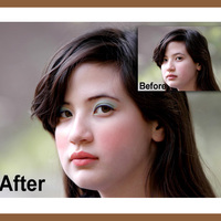 Image editing using Adobe Photoshop