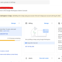 New Google workspace Account