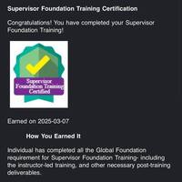 Leadership Certificate