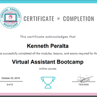 Virtual Assistant Certificate 