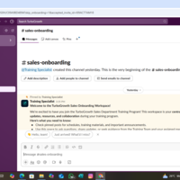 Streamlining communication on slack