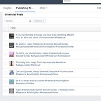 Sample for Content Plan for FB