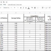 Product Research Sample