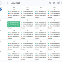 Calendar Management