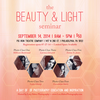 Beauty and Light Seminar Digital Advertisement