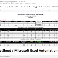 Automation on Reports from Raw Data