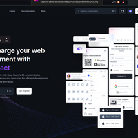 an open source react component library