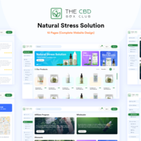 Cannabis & Marijuana Website design