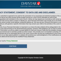 Online Childcare system