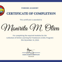 December Cool Program Cert