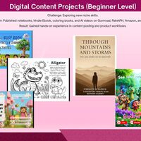 Digital Content Projects (Beginner Level)